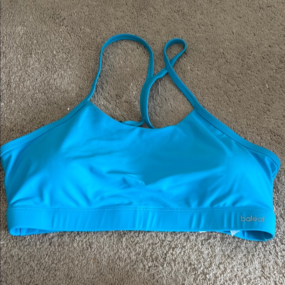 Baleaf Women's Blue Bikini Top 002C